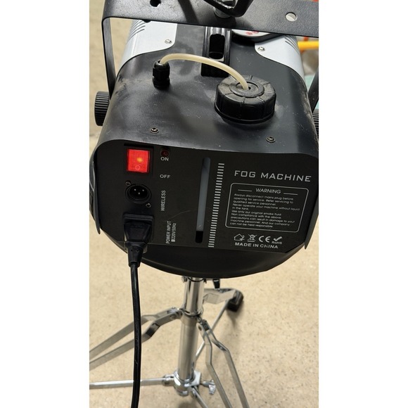 1200W Fog Machine w/ RGB LED Lights & Remote – Tested Working - Picture 9 of 12